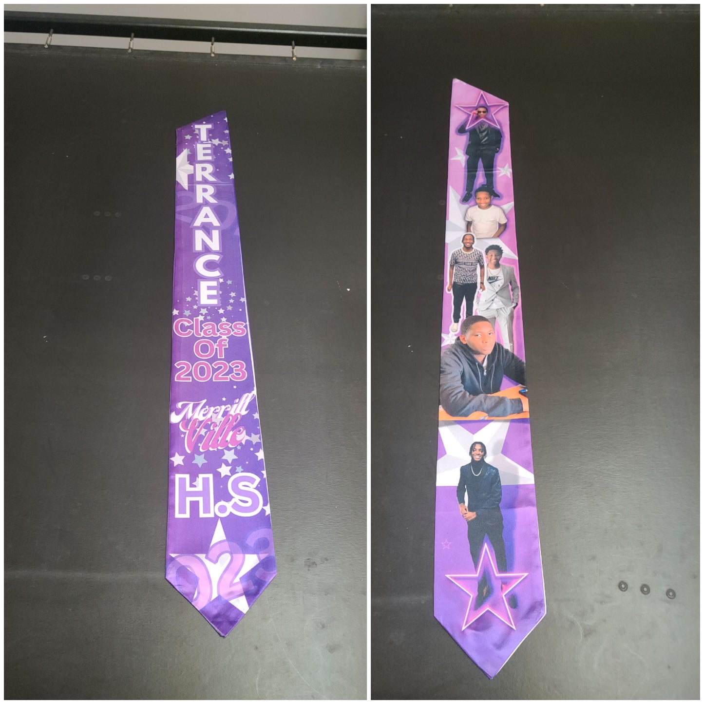 1. Customize 72in Graduation Stole